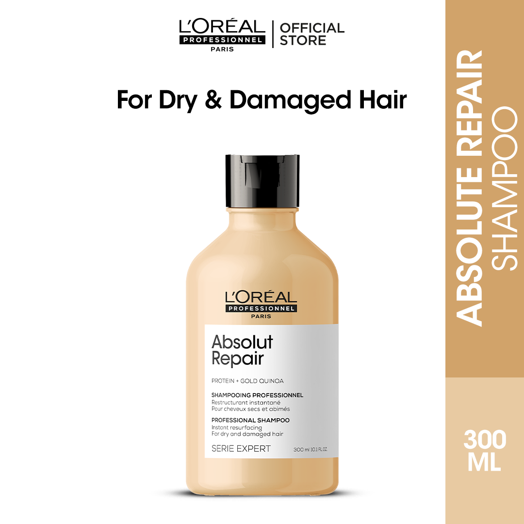 Buy L’Oréal Absolute Repair Shampoo for Dry Hairs 300ml Reanapk