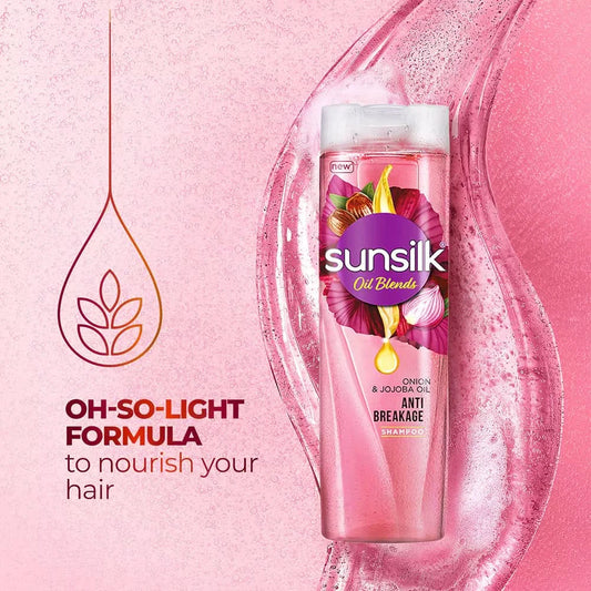 SUNSILK ONION AND JOJOBA OIL SHAMPOO 380ML