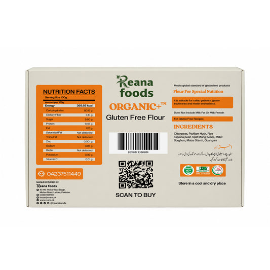Organic+ All Purpose Gluten Free flour 4Kgs