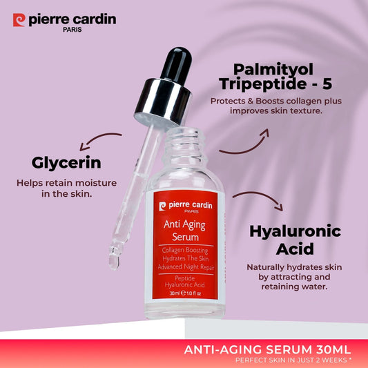 Anti-Aging Serum 30ml - Pierre Cardin Pakistan