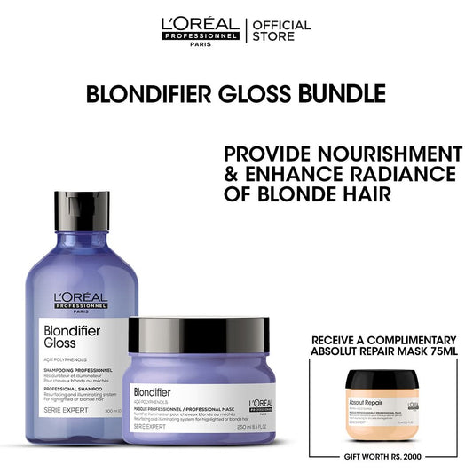 Blondifier Bundle + Free Absolute Repair Mask 75ml