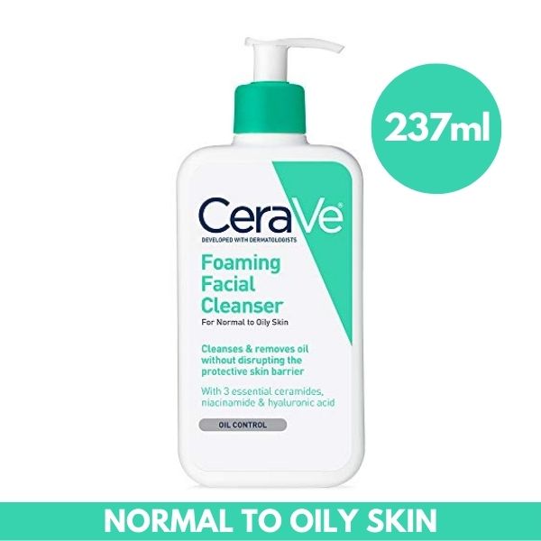 Cerave Foaming Facial Cleanser 8 Oz 236Ml
