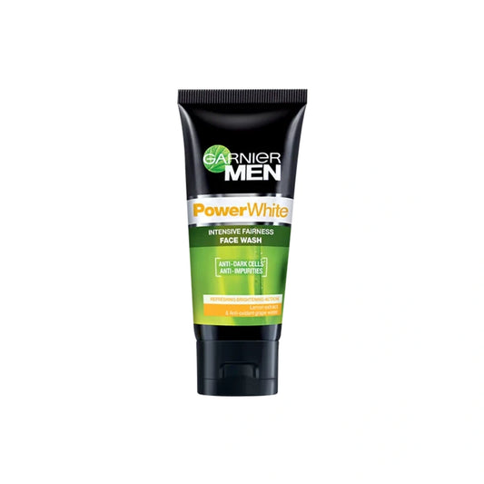 Garnier Men - Power White Face Wash 50 ml - For Brighter Skin