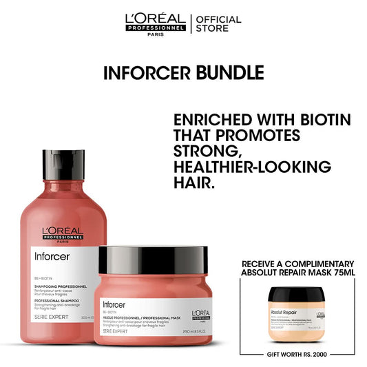 Inforcer Bundle + Free Absolute Repair Mask 75ml