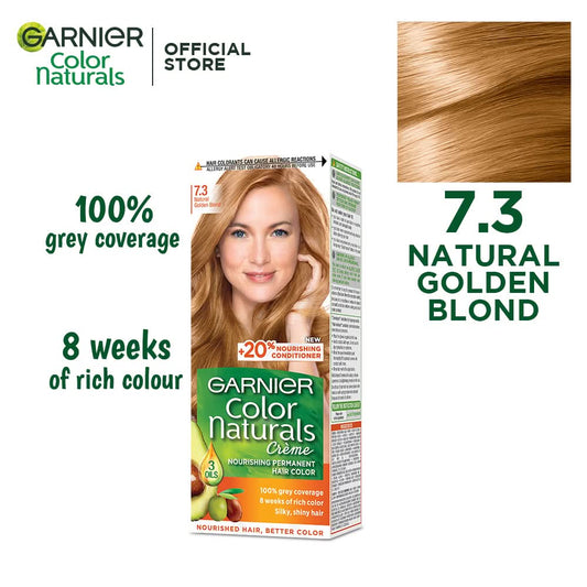 Garnier color naturals - 7.3 natural golden blonde hair color