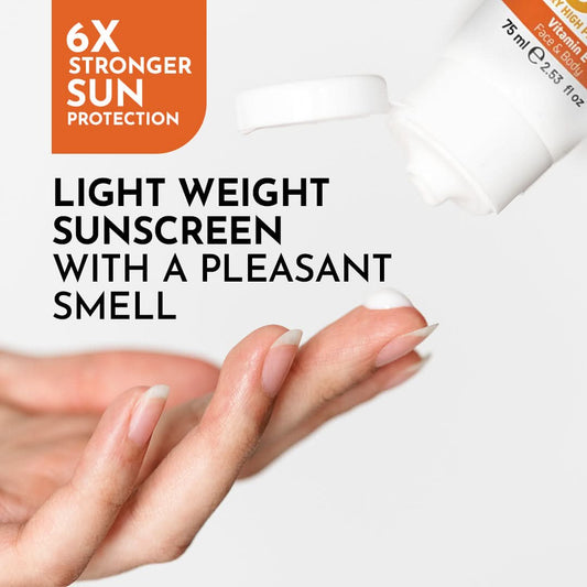 Sun Cream 30 SPF High Protection 75ml - Pierre Cardin Pakistan
