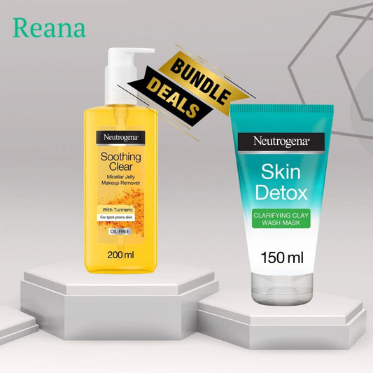 NG SOOTH CLEAR MIC JELLY 200‚ with Neutrogena share neutrogena skin detox clarifying clay wash mask