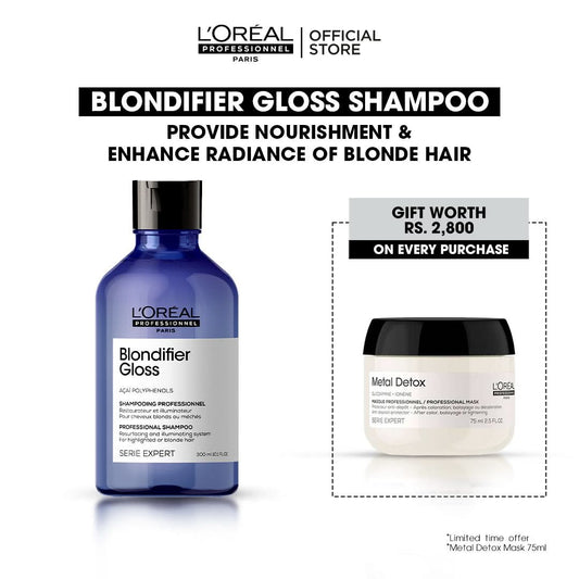 Buy Blondifier Shampoo & Get Free Metal Detox Mask 75 ml