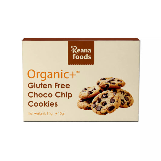 Organic+ choco chip cookies 1kg