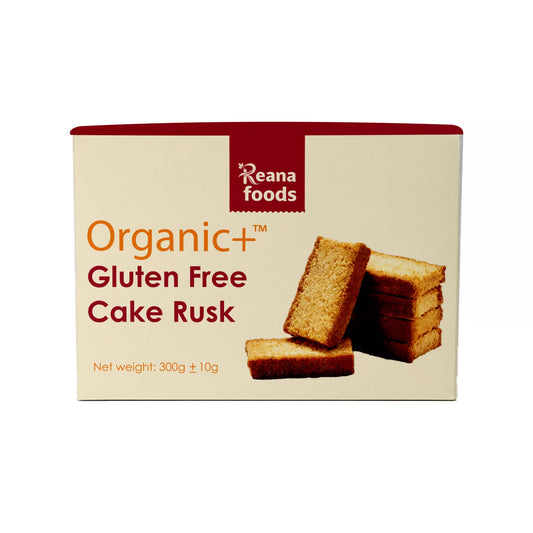 Organic+ gluten free Cake Rusk 300g