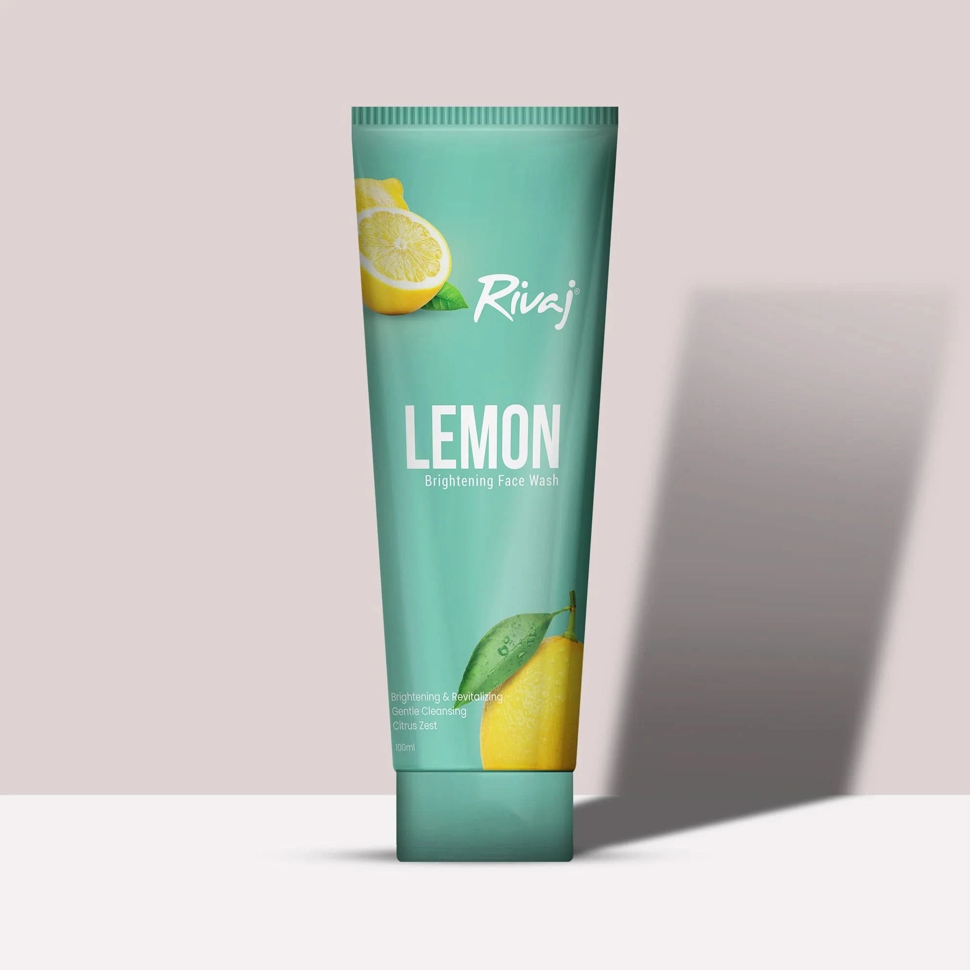 Rivaj Whitening Face Wash Lemon Extract 100ml Reanapk