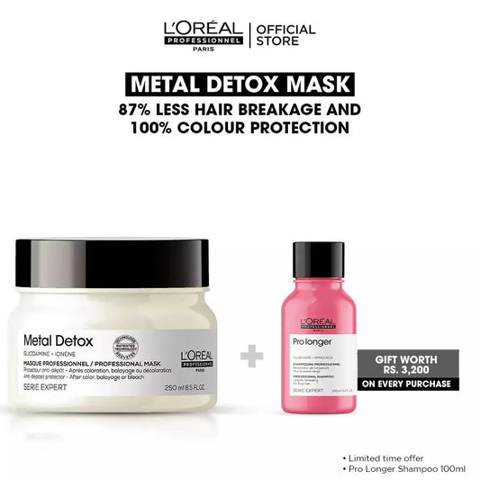 Buy Metal Detox Mask & Get Free Prolonger Shampoo 100ml