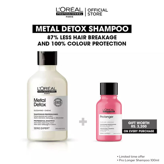 Buy Metal Detox Shampoo & Get Free Prolonger Shampoo 100ml