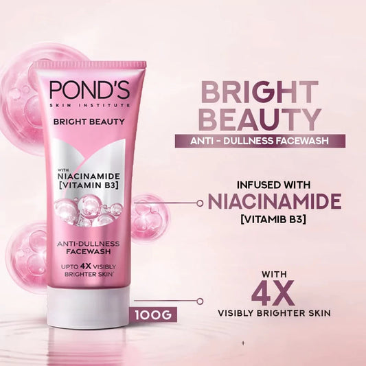 POND'S BRIGHT BEAUTY FACEWASH 100G
