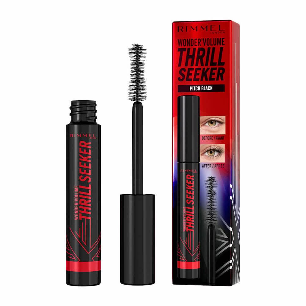 Mascara pour les cils effet volume Rimmel London Wonder' Volume Thrill Seeker	 Noir 8 ml main image 0