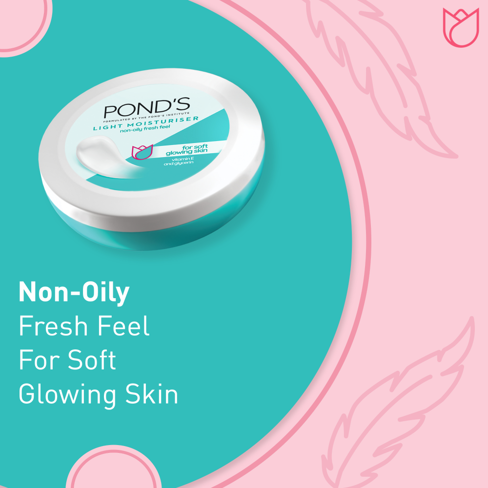 PONDS Light Moisturizer Cream, 75ml