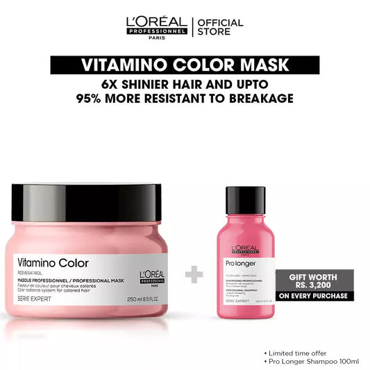 Buy Pro Longer Mask & Get Free Prolonger Shampoo 100ml