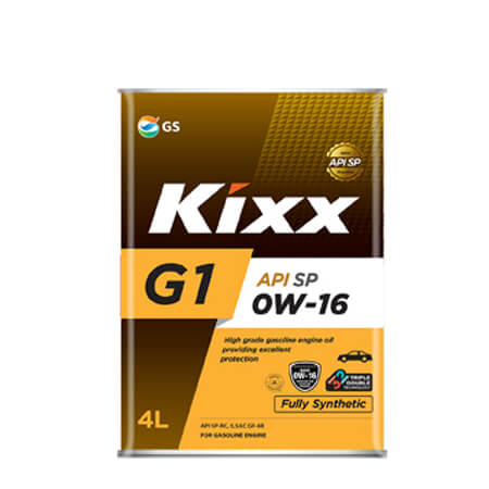 kixx g1 sp 0w-16 - 4 liter