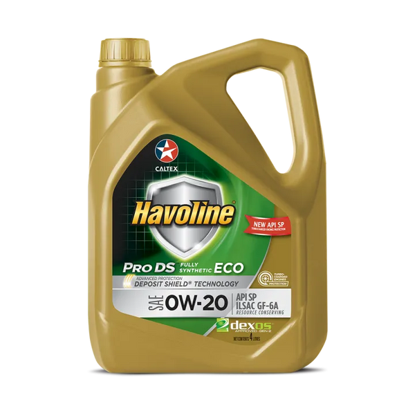 havolineâ®  prods fully synthetic eco 0w 20 - 4 ltr