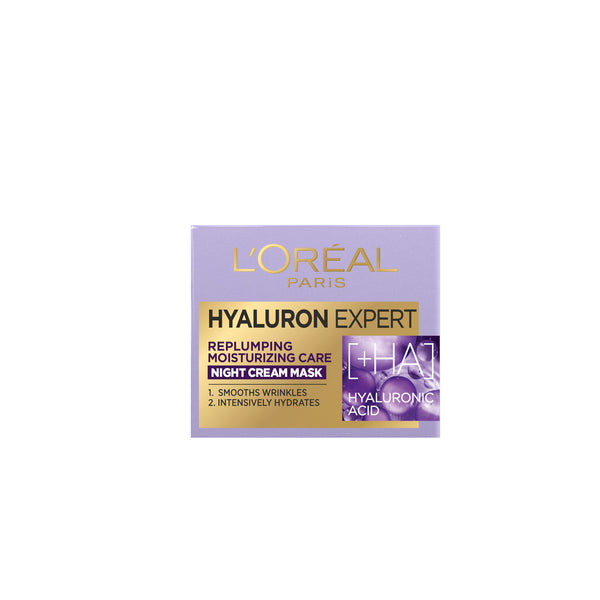 L'oreal paris hyaluron expert replumping moisturizing night cream mask 50 ml