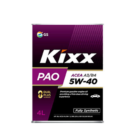 kixx pao a3/b4 5w-40 - 4 liter