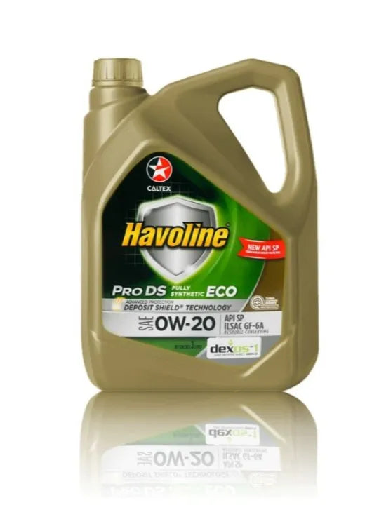 havolineâ®  prods fully synthetic eco 0w 20 - 3 ltr