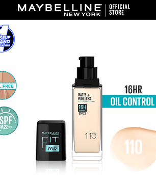 Maybelline new york fit me matte & poreless liquid foundation 30 ml