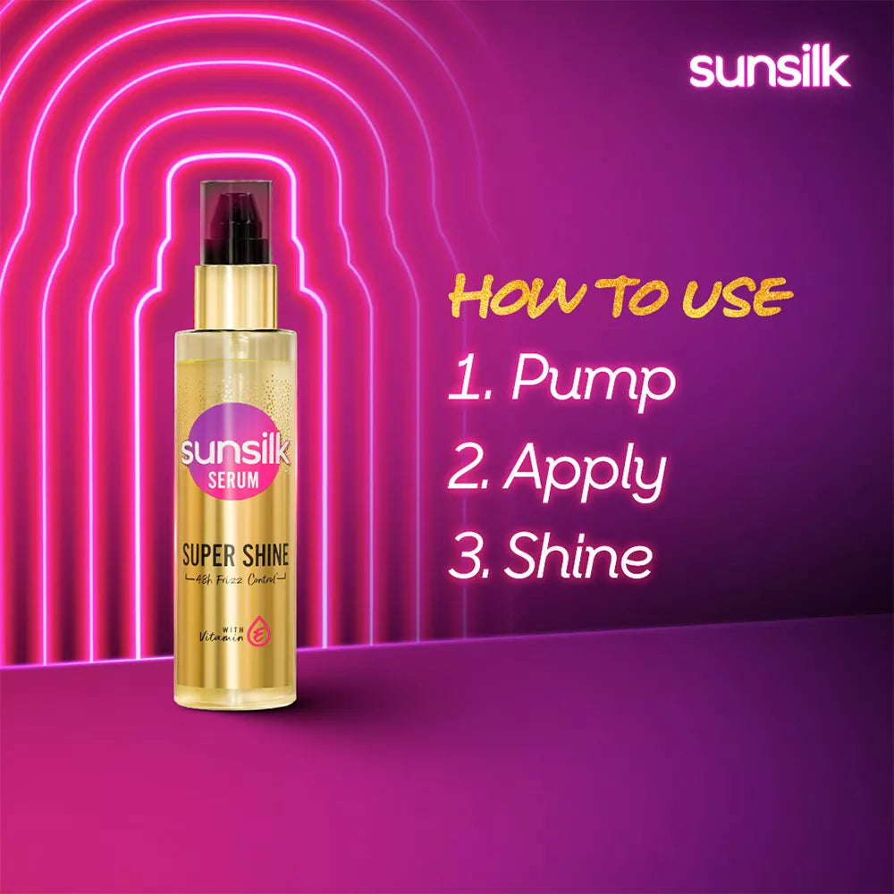 SUNSILK SUPER SHINE HAIR SERUM 92ML
