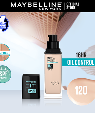 Maybelline new york fit me matte & poreless liquid foundation 30 ml