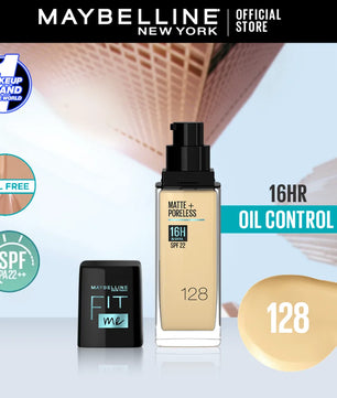 Maybelline new york fit me matte & poreless liquid foundation 30 ml