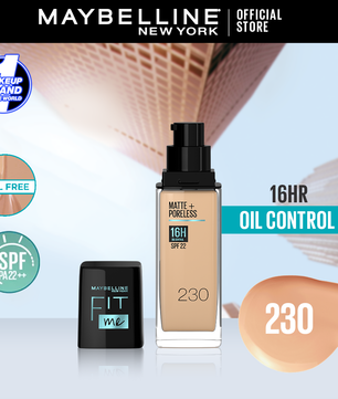 Maybelline new york fit me matte & poreless liquid foundation 30 ml