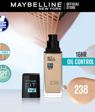 Maybelline new york fit me matte & poreless liquid foundation 30 ml