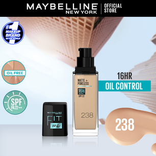 Maybelline new york fit me matte & poreless liquid foundation 30 ml