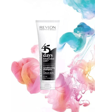 Revlonissimo 45 Days Total Color Care Conditioning Shampoo - Radiant Darks  275ml
