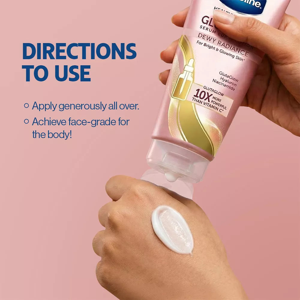 VASELINE GLUTA DEWY RADIANCE PINK 70ML