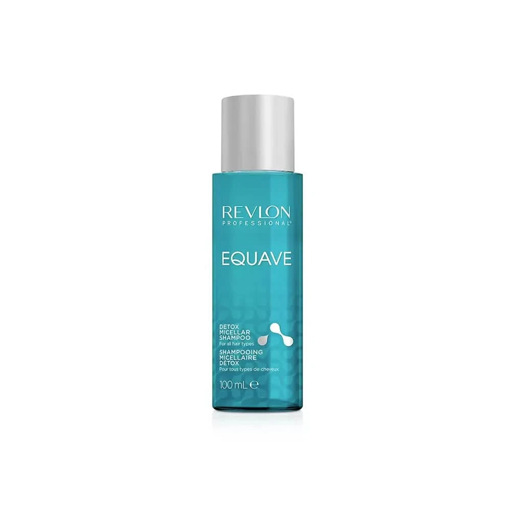 EQUAVE Hydro Care Set: Deep Cleansing Detox Micellar Shampoo 100ml and Instant Detangling Conditioner 200ml