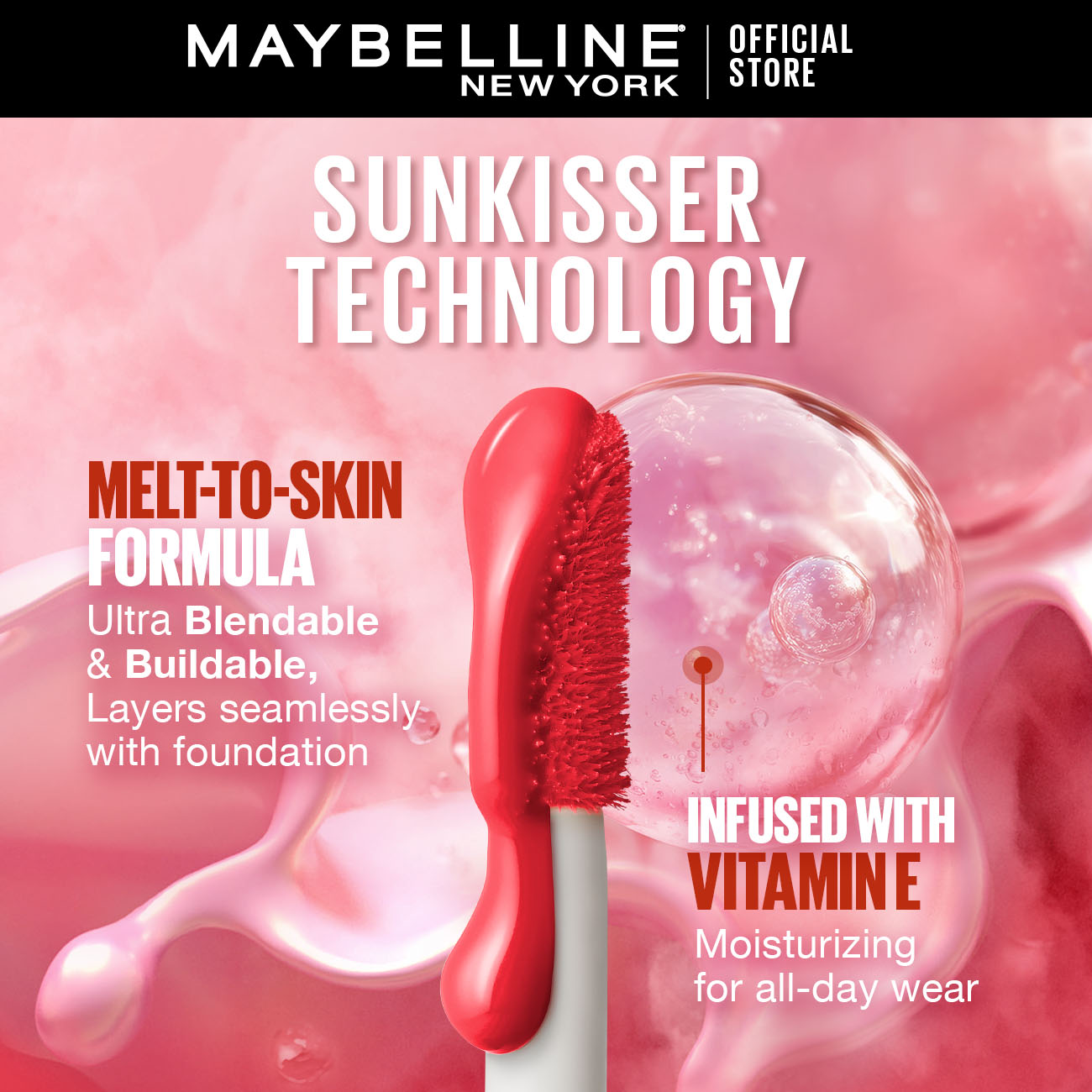 Maybelline New York- Sunkisser Matte Blush - 33 Berry Brunch