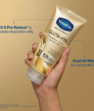 VASELINE GLUTA FLAWLESS BRIGHT GOLD 70ML