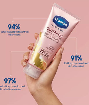 VASELINE GLUTA DEWY RADIANCE PINK 70ML