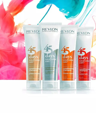 Revlonissimo 45 Days Total Color Care Conditioning Shampoo - Radiant Darks  275ml