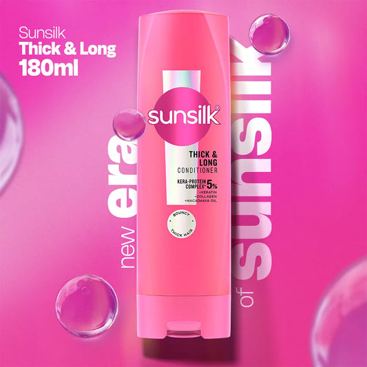 SUNSILK THICK AND LONG CONDITIONER 180ML