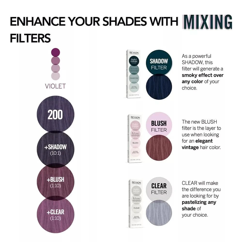 Nutri Color Filters 3-in-1  Hair Color - Violet 200 - 100ml