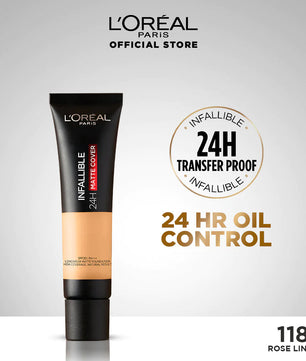 LOREAL PARIS INFALLIBLE 24H MATTE COVER FOUNDATION 30ml