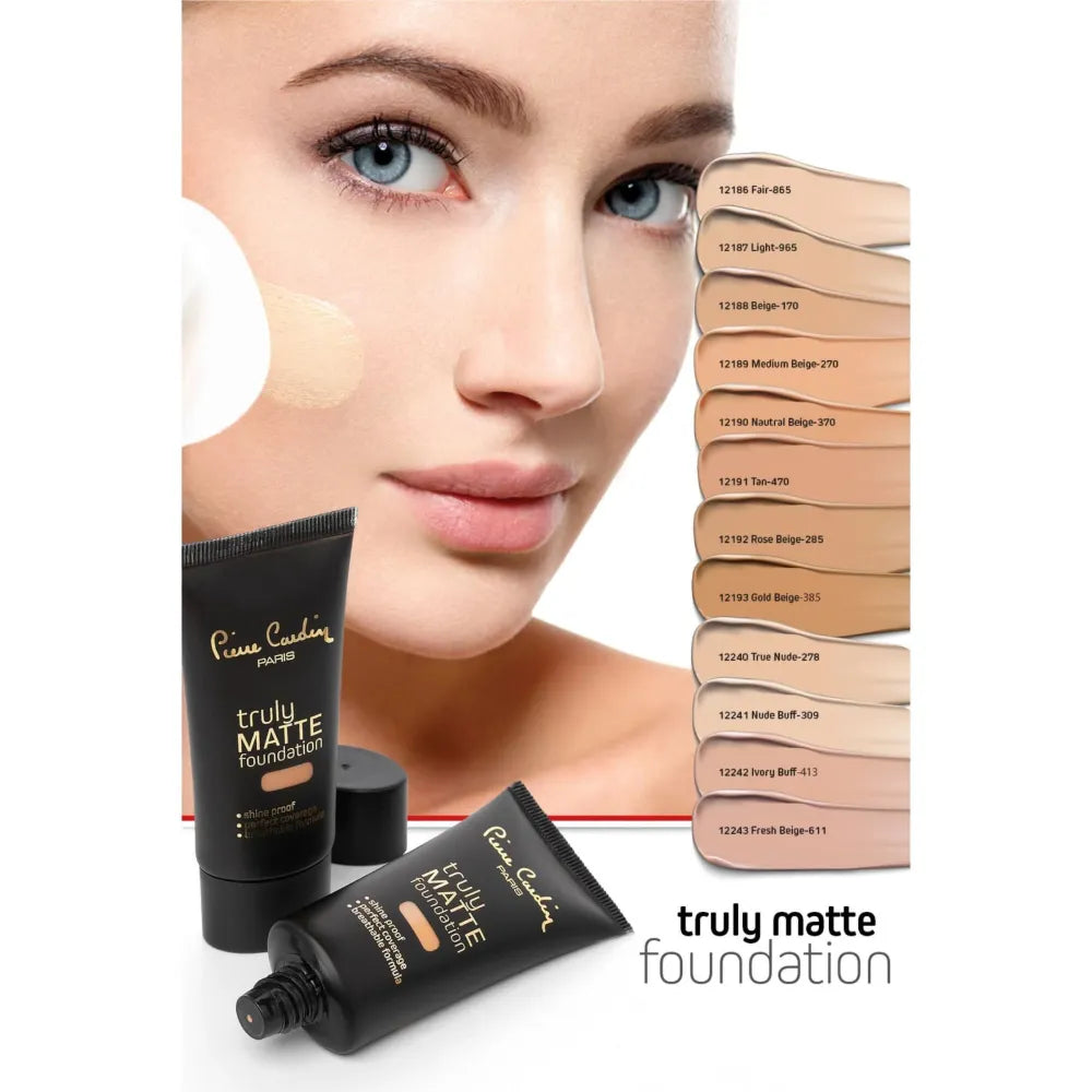 Truly Matte Foundation - Pierre Cardin Pakistan 