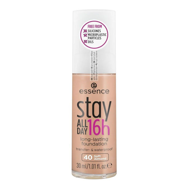 Essence Stay All Day 16h Long Lasting Foundation 40 Soft Almond