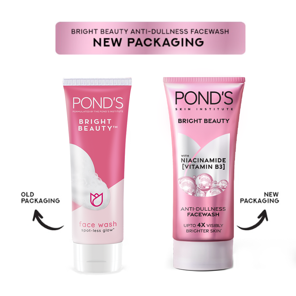 Ponds Bright Beauty Face Wash Spot Less Glow 50Gm