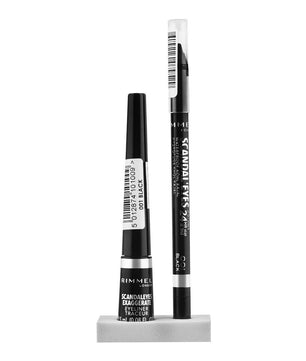 Rimmel London Promo Scandle Eyes Exag Liq Eyeliner + 24HR WP Khol Kaja