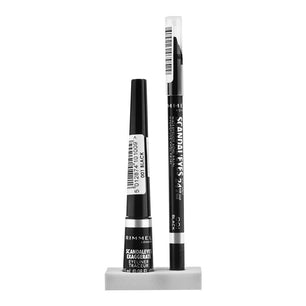 Rimmel London Promo Scandle Eyes Exag Liq Eyeliner + 24HR WP Khol Kaja