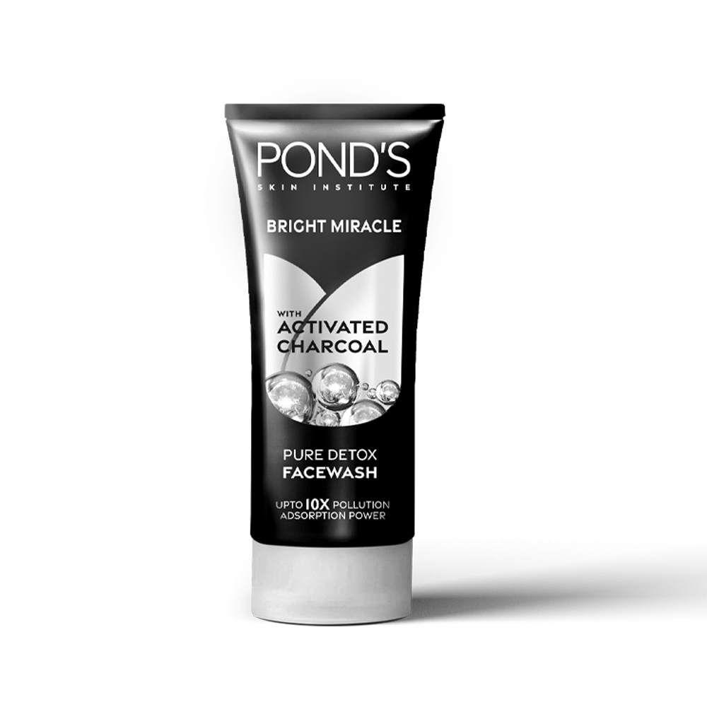 Ponds Pure Detox With Charcoal Face Wash 50G