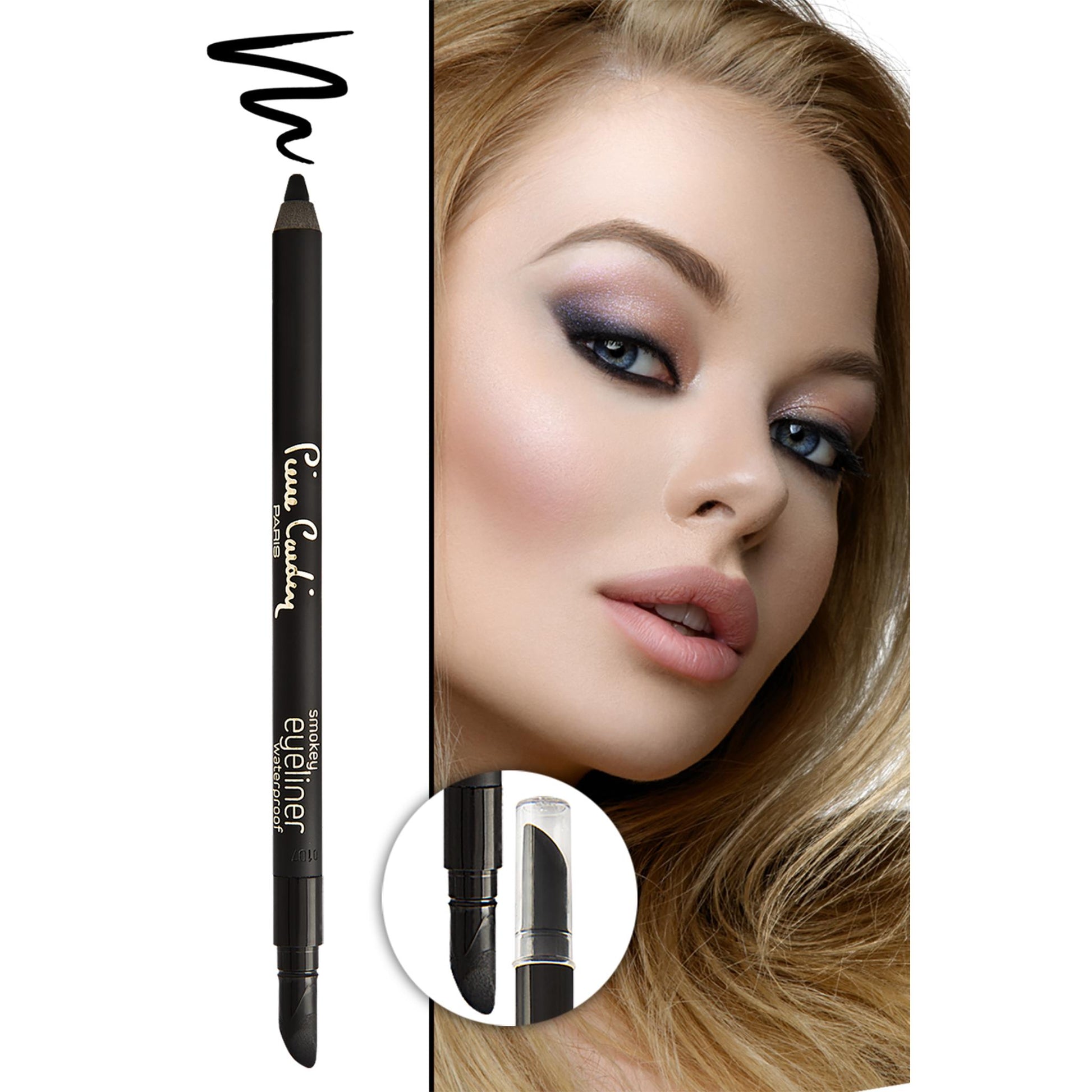 Smokey Waterproof Eyeliner - Black